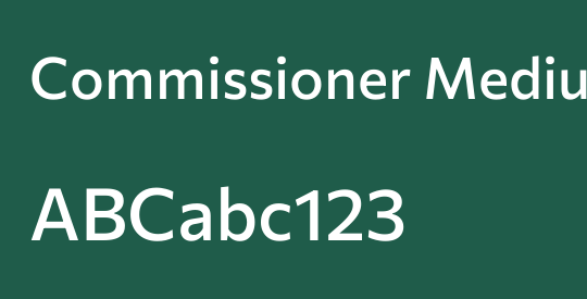 Commissioner Medium