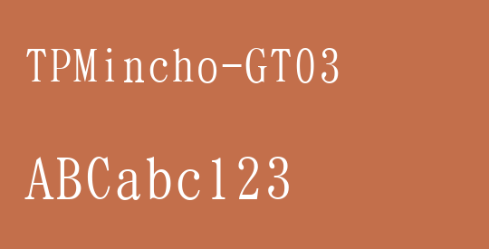 TPMincho-GT03