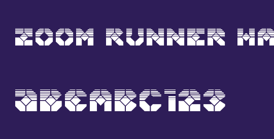 Zoom Runner Halftone