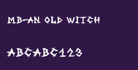 MB-An Old Witch