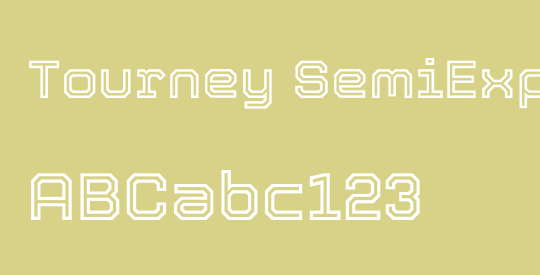 Tourney SemiExpanded Medium