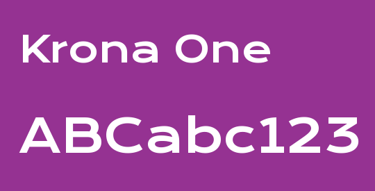 Krona One