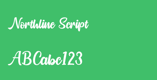 Northline Script