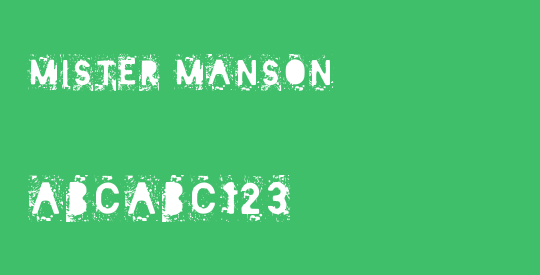 Mister Manson
