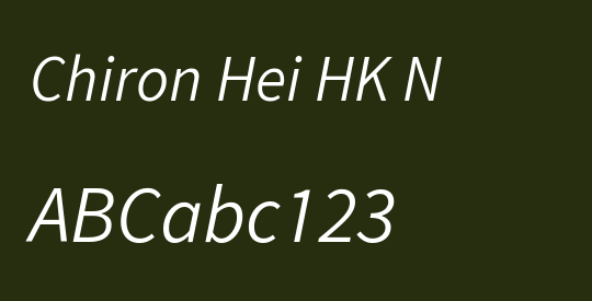Chiron Hei HK N