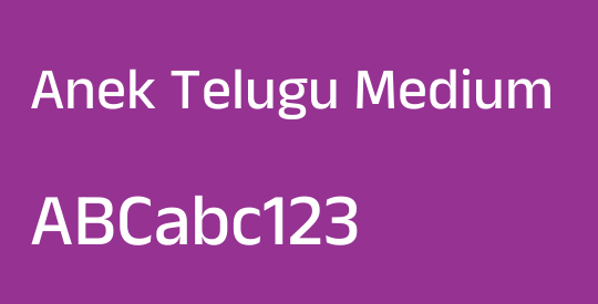 Anek Telugu Medium