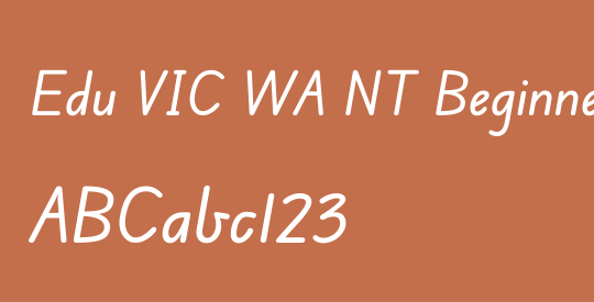 Edu VIC WA NT Beginner Medium