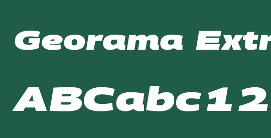 Georama ExtraExpanded Black