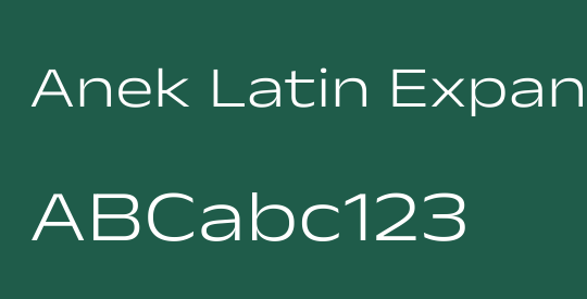Anek Latin Expanded Light