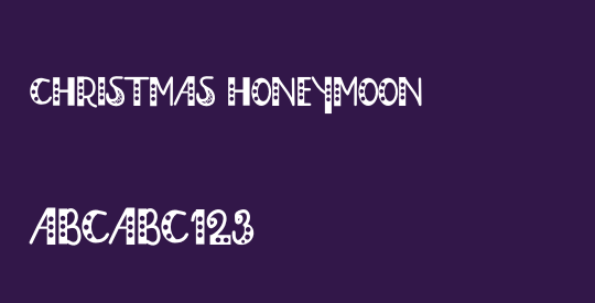 Christmas Honeymoon