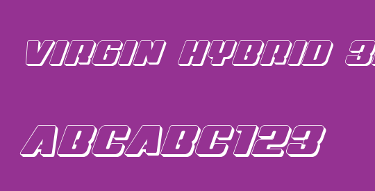 Virgin Hybrid 3D