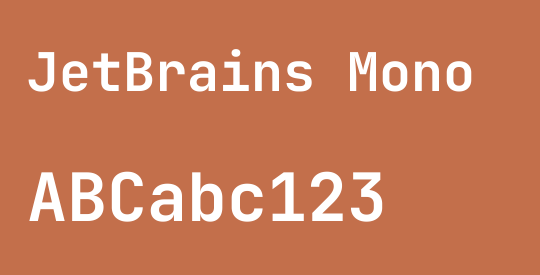 JetBrains Mono