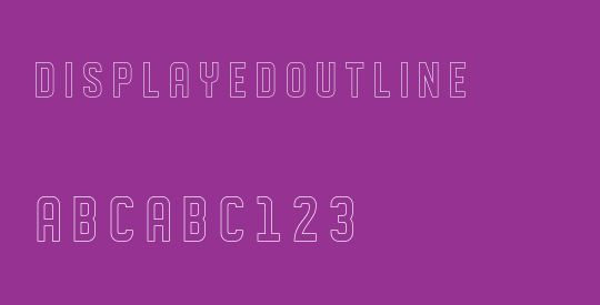 DISPLAYEDoutline