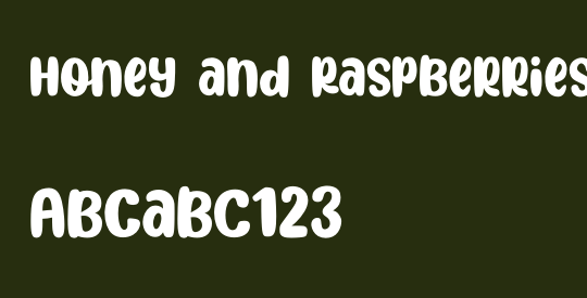 Honey and Raspberries