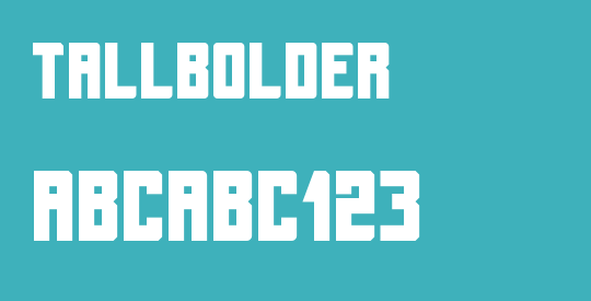 Tallbolder