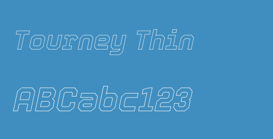 Tourney Thin