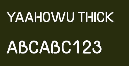Yaahowu Thick