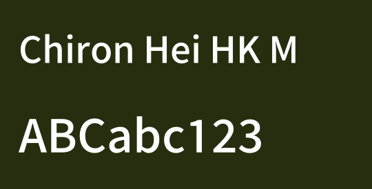 Chiron Hei HK M