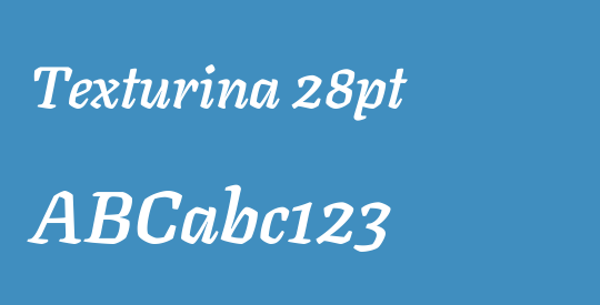 Texturina 28pt