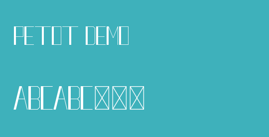 Petot Demo