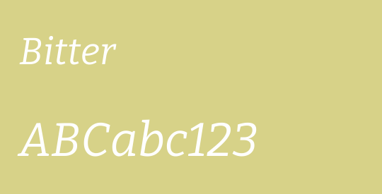 Bitter