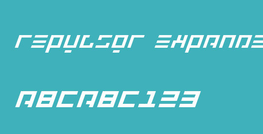Repulsor Expanded Italic