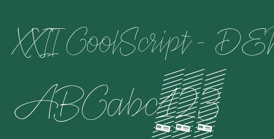 XXII CoolScript - DEMO