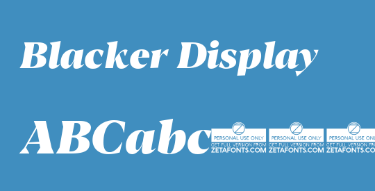 Blacker Display