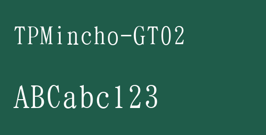 TPMincho-GT02