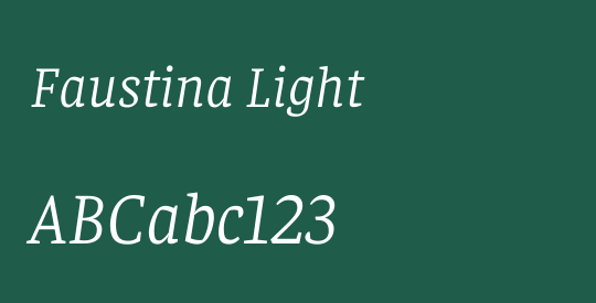 Faustina Light