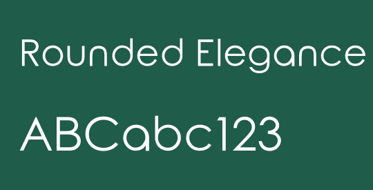 Rounded Elegance