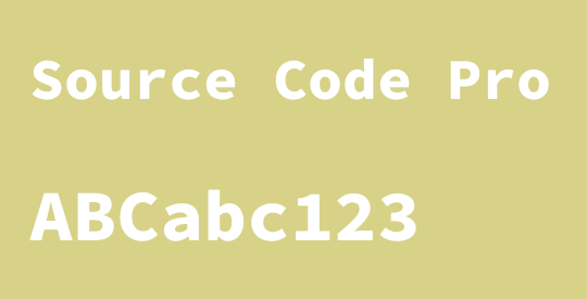 Source Code Pro ExtraBold