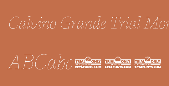 Calvino Grande Trial Monoline