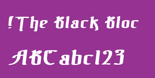 !The Black Bloc