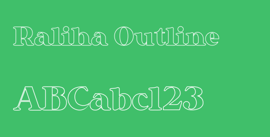 Raliha Outline