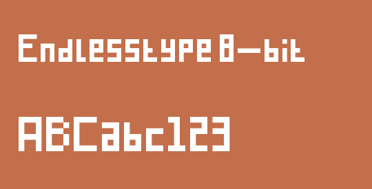 Endlesstype 8-bit