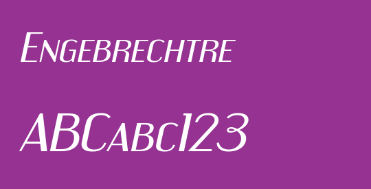 Engebrechtre