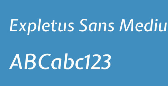 Expletus Sans Medium