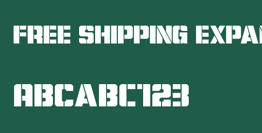 Free Shipping Expanded