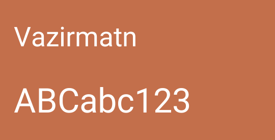 Vazirmatn