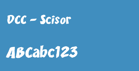 DCC - Scisor