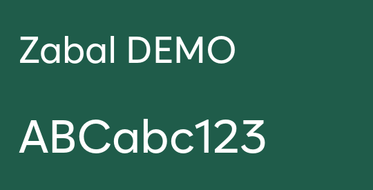 Zabal DEMO