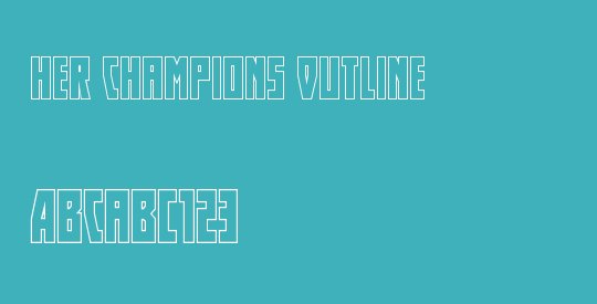 Her Champions Outline