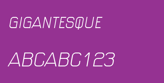 Gigantesque