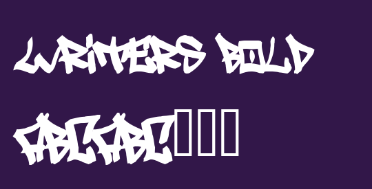 Writers bold