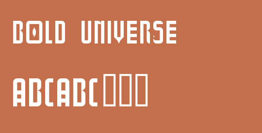 Bold Universe