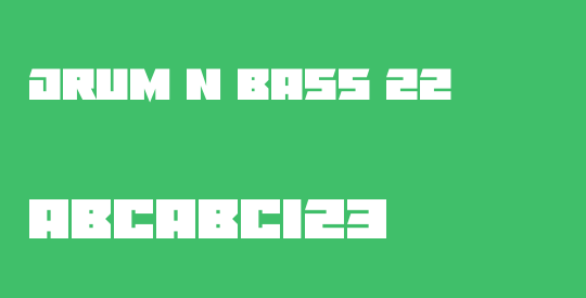 Drum N Bass 22