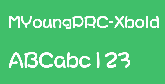 MYoungPRC-Xbold