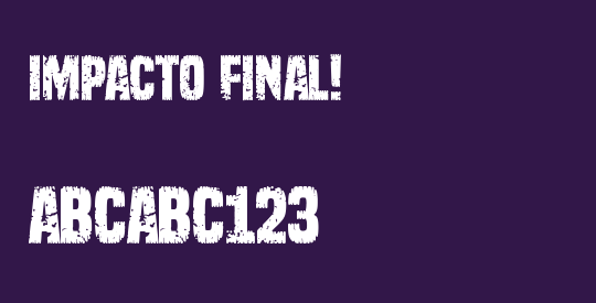 Impacto Final!