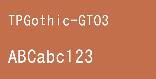 TPGothic-GT03